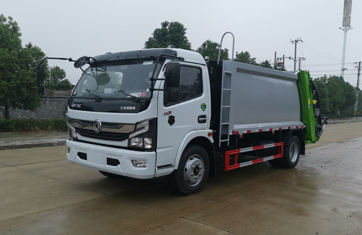 東風(fēng)多利卡K7國六8立方米后裝壓縮式垃圾車-壓縮式垃圾車廠家銷售 東風(fēng)多利卡K7國六8立方米后裝壓縮式垃圾車-壓縮式垃圾車廠家銷售