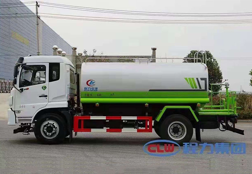 東風(fēng)福瑞卡F9國六12方灑水車側(cè)面圖